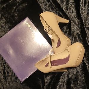 Taupe madden girl heels